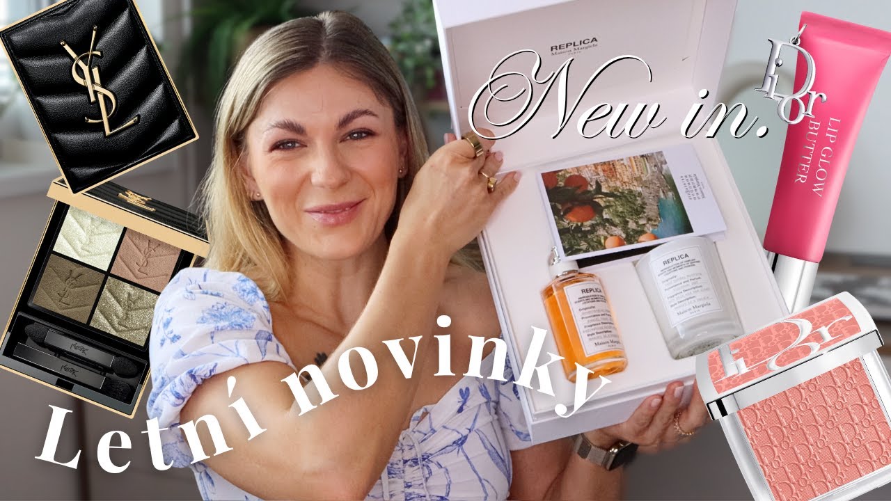 Obrovský prázdninový beauty haul! 🤩 Nová kosmetika, novinky, PR balíčky! Dior, YSL, Lancome...