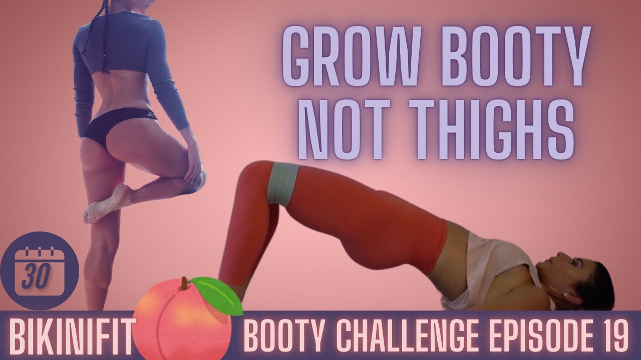 Bikini Fit Booty Challenge/Glute Workout With Resistance Bands And Dumbbell/Booty Challenge New Year