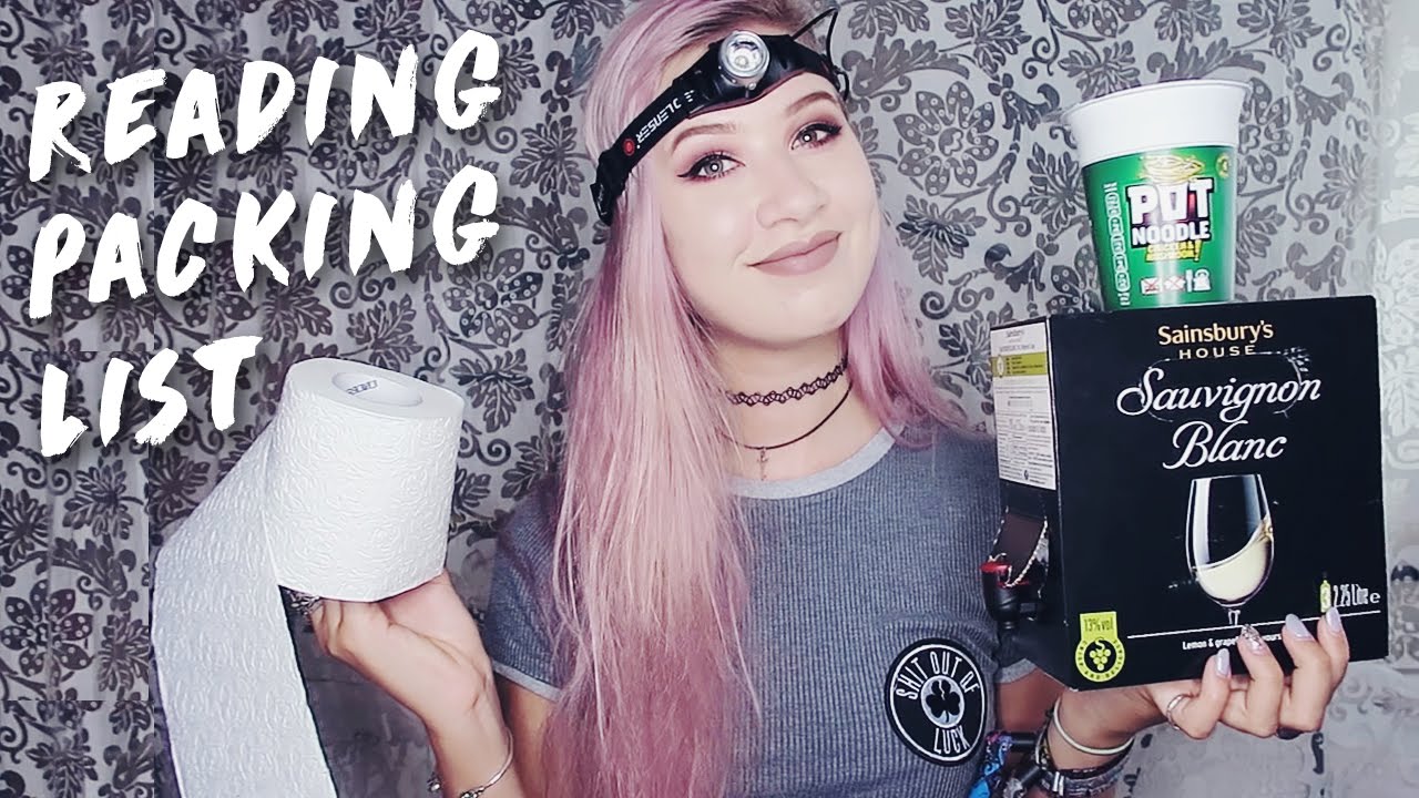 What to Pack for Reading Festival | Amy Valentine