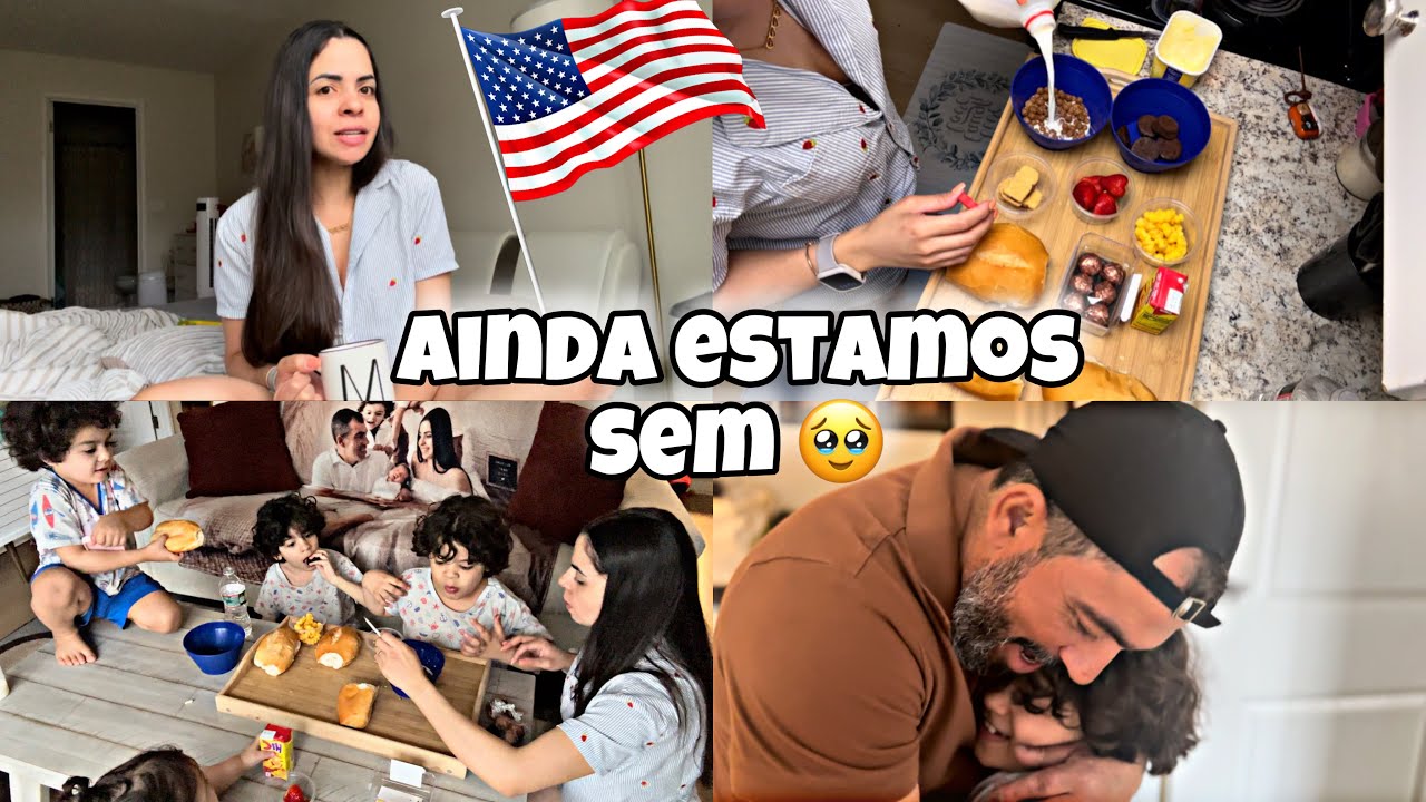 VLOG:ROTINA DE UMA FAMÍLIA NUMEROSA NOS ESTADOS UNIDOS|TRABALHANDO EM CASA|BÊ FAZ 7 ANOS 🎈