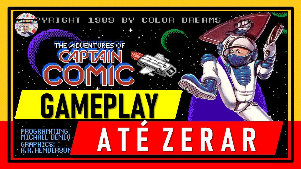 The Adventures of Captain Comic [NES] - Como pegar todos os tesouros e zerar o game