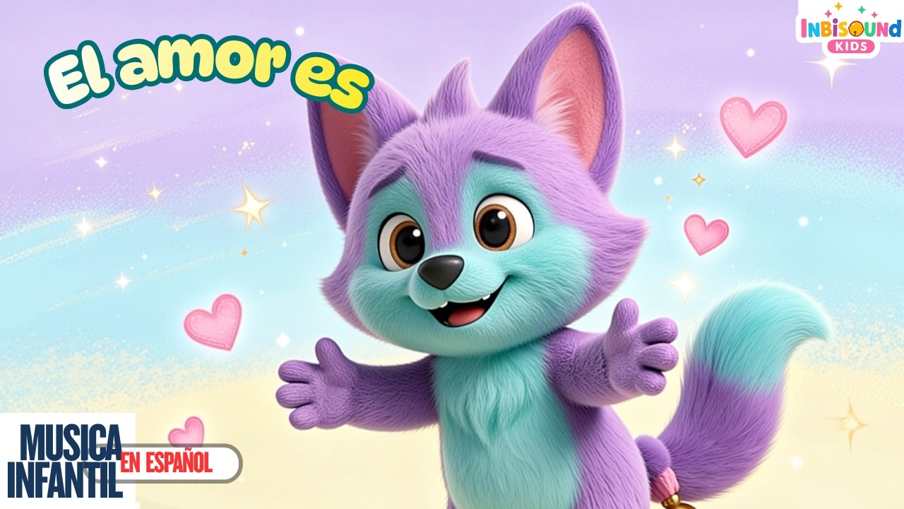 El Amor es&hellip; 💛 | Canci&oacute;n Infantil para Aprender a Querer y Cuidar | Nuni