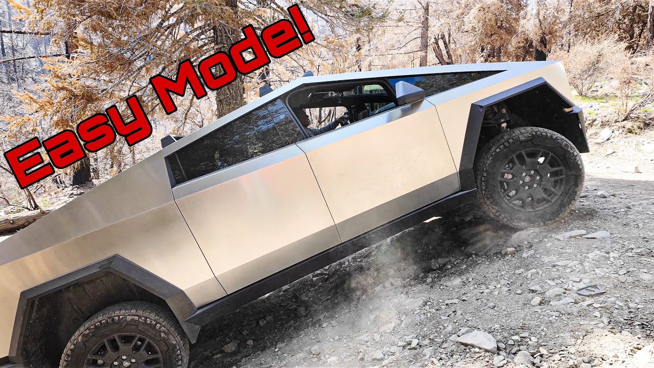 Cybertruck Makes it EASY for Beginners to Learn Off-Roading