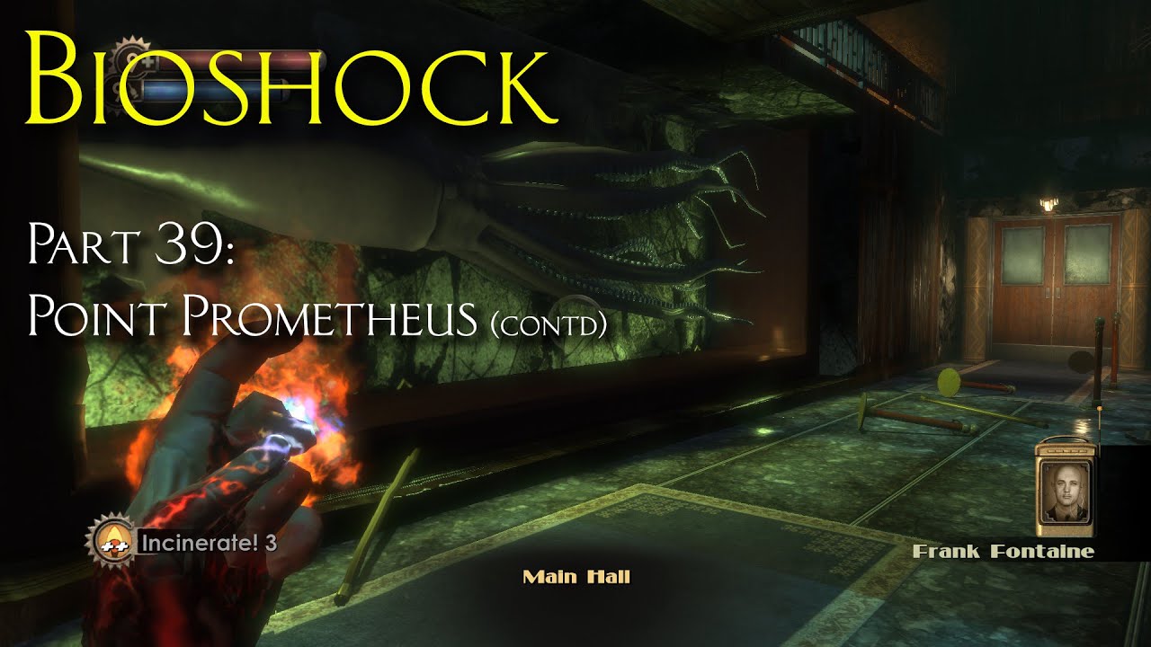 Bioshock | Blind Playthrough | Point Prometheus Part 2