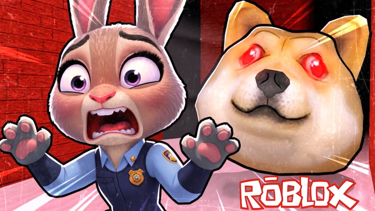 Judy Hopps ESCAPE DOGE HEAD in ROBLOX🐶🐾😱