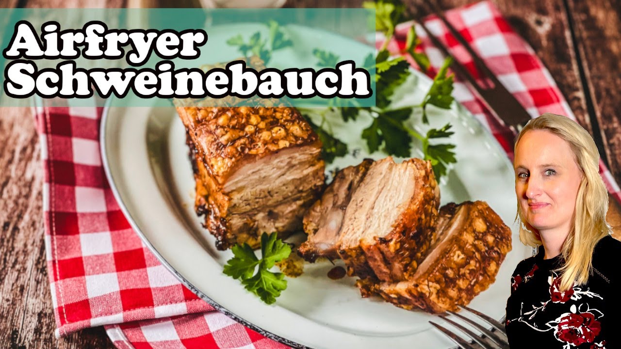 Schweinebauch aus der Heißluftfritteuse
