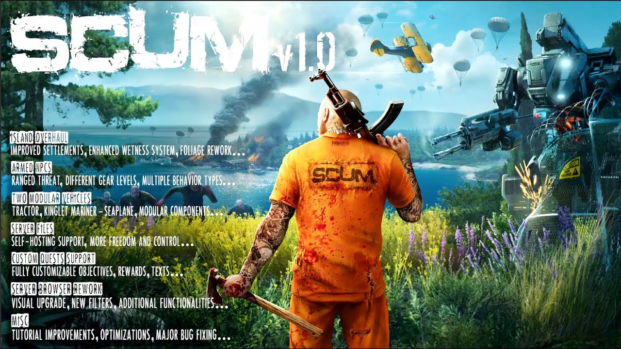 SCUM 1.0 Release Date | Full Breakdown & What to Expect! + MORE!
