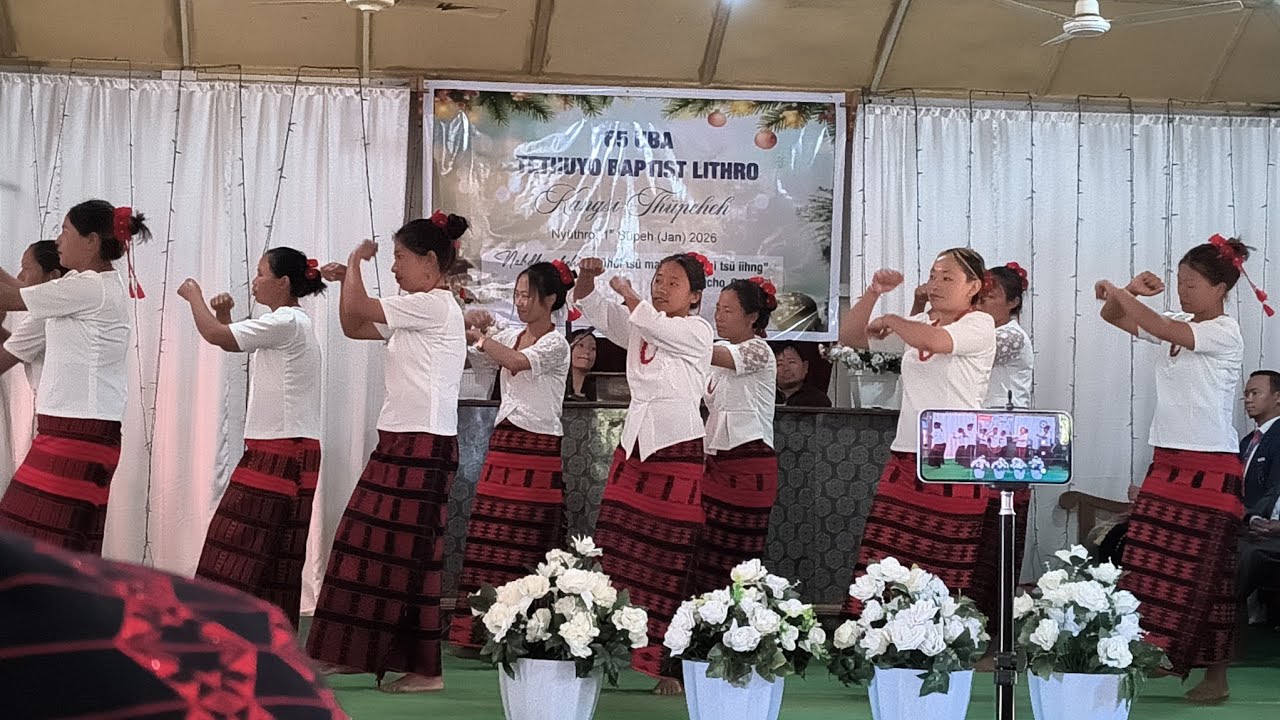 Beautiful choreography by Tethüyo Women folk#newyear2026 