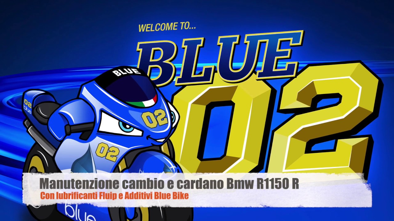 Tagliando cambio e cardano BMW R1150 R con Additivi Blue Bike. Step1