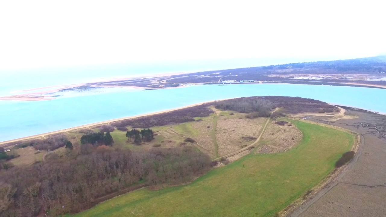 La pointe du siège vue d'en haut.