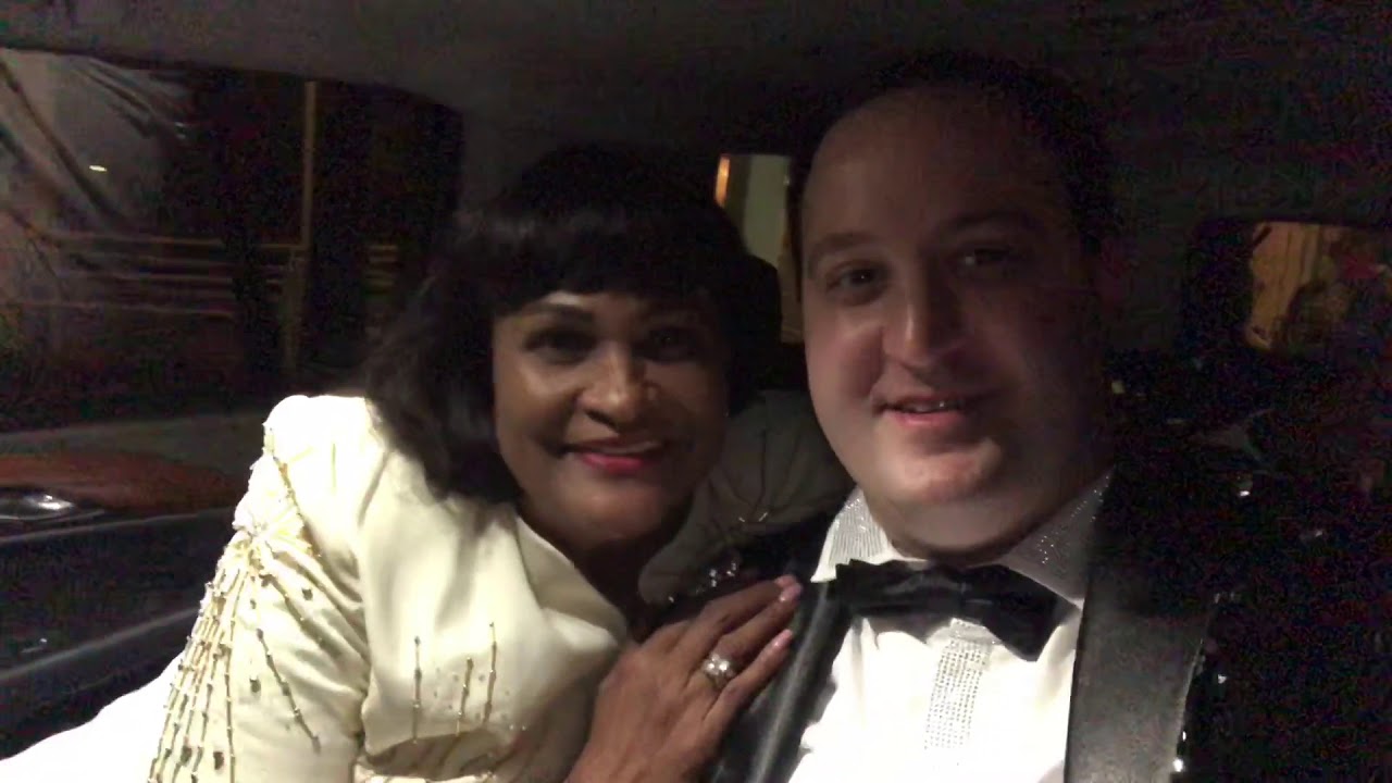 Ron Rafael Shimshilashvili & Khalilah Ali at Miss Fashion Week