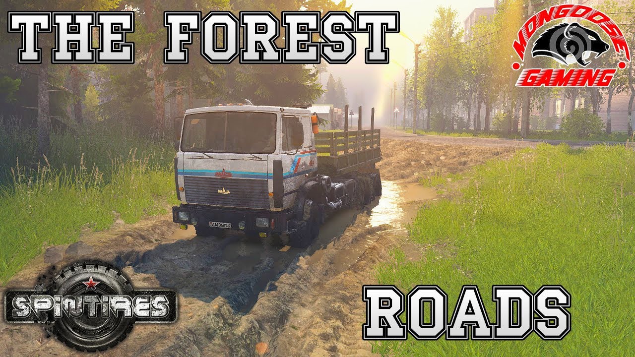 SpinTires ● Карта Лесные Дороги (The Forest Roads)