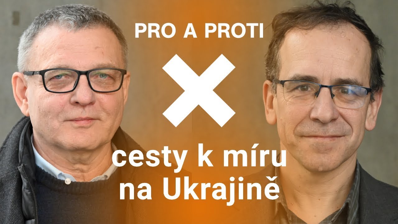 Cesty k míru na Ukrajině. V Pro a proti debatují Lubomír Zaorálek a David Stulík