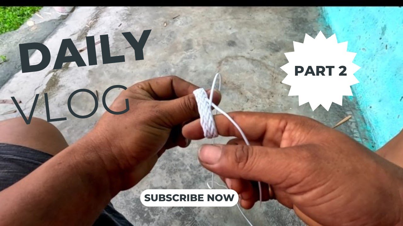 How to make a traditional knot to tie dao handle/traditional