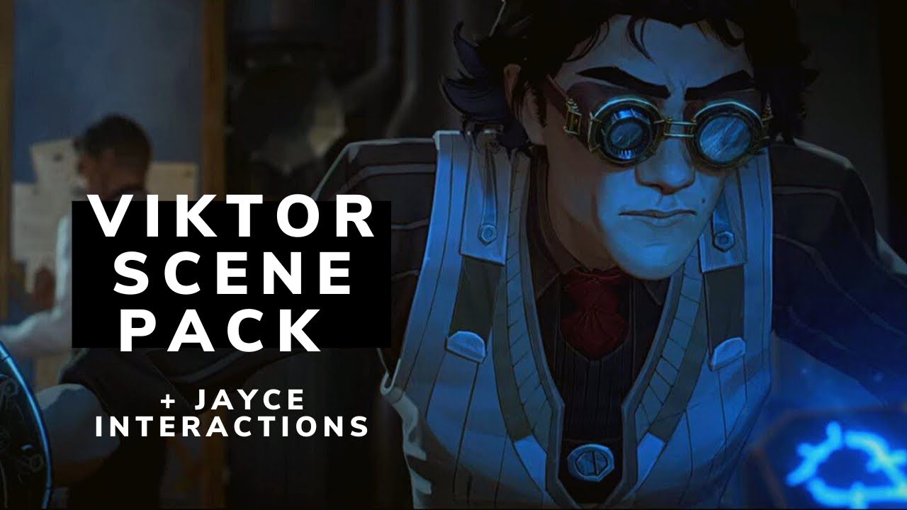 arcane viktor scenes + jayce interactions