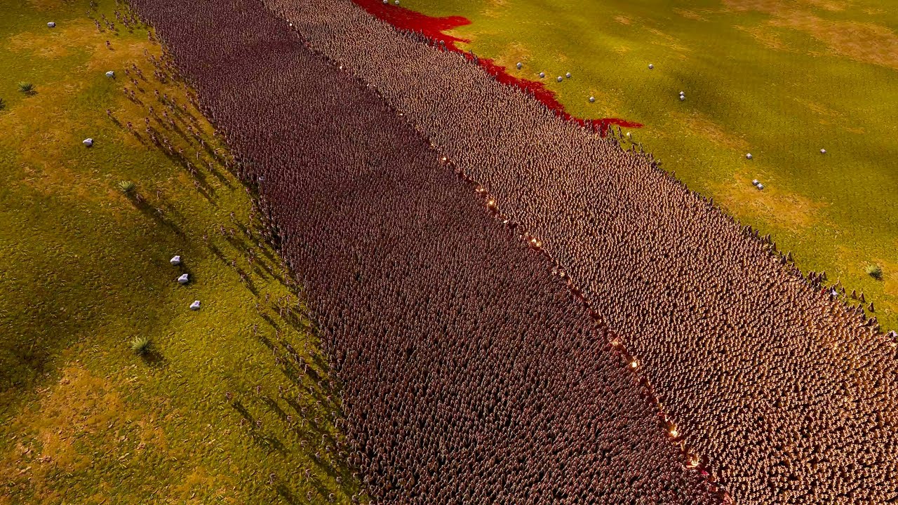 100,000 ROMANS vs 100,000 SPARTANS | Ultimate Epic Battle Simulator 2
