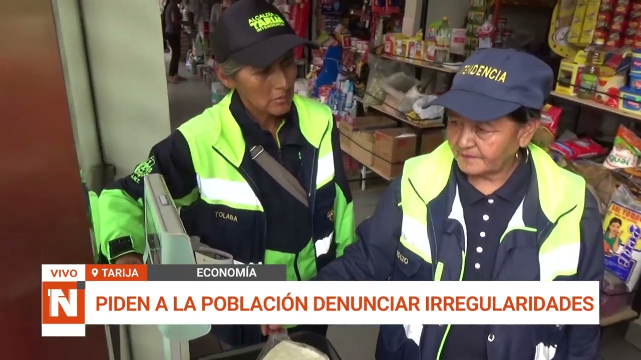 PLATAFORMAS VECINALES REALIZAN CONTROL DE PRECIOS Y PESO EN MERCADOS DE TARIJA