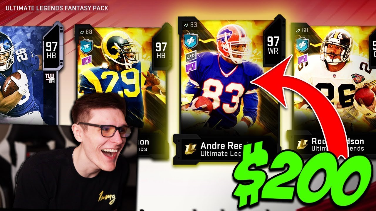 I spent $200 on Ultimate Legend Packs and got *THIS*... - Madden 20 Ultimate Team