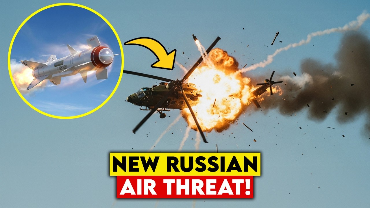 Russia's Shahed With R-60 Missile: Helicopters Now at Risk!