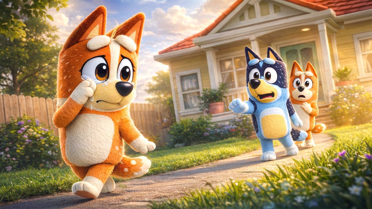 Bingo Left Home… And Bluey Was Too Late! 😭 | Bluey x Bingo Storie | Bluey Funny Animation
