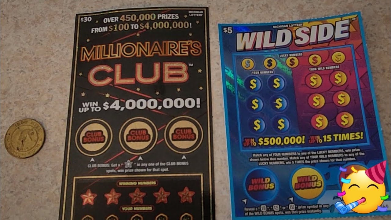 Michigan Lottery $30 scratch off 