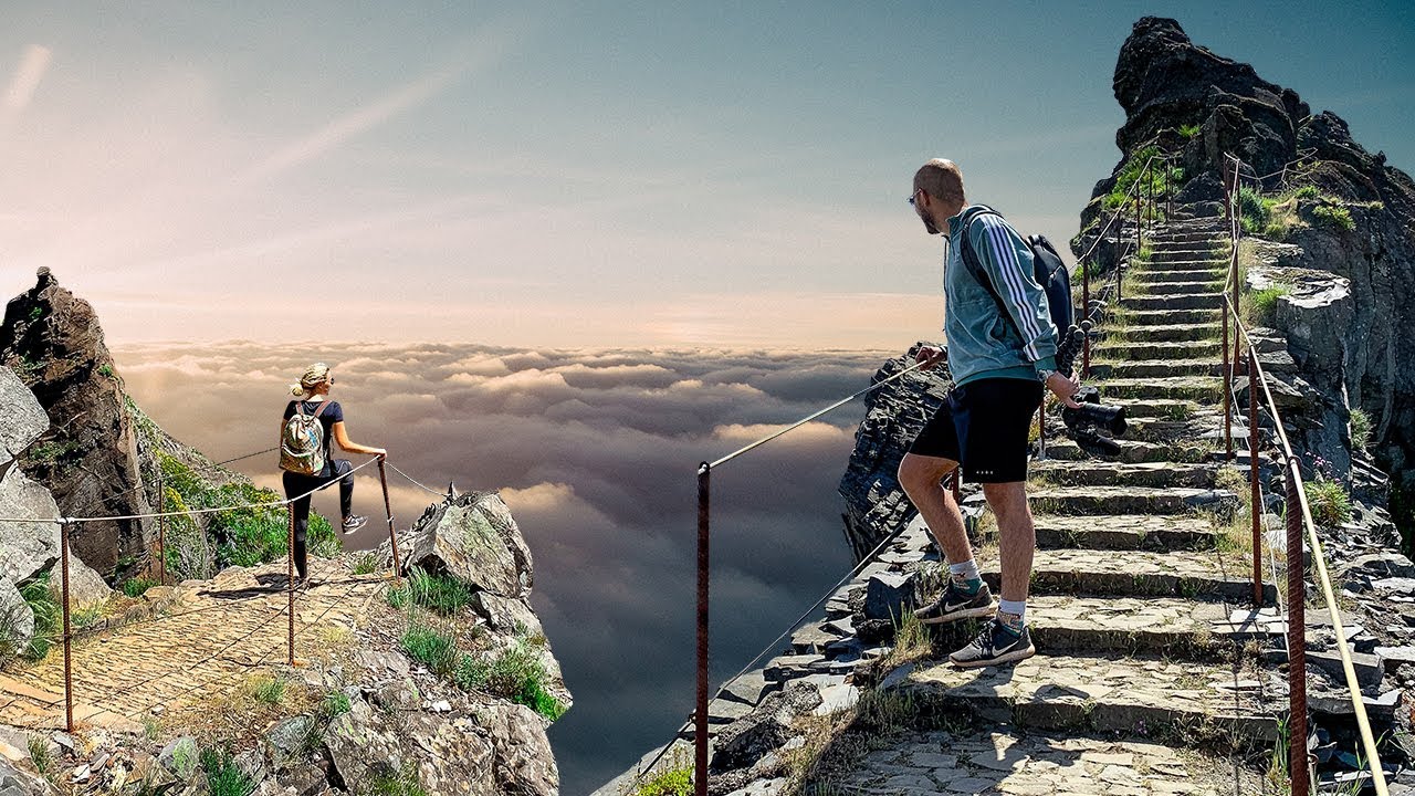Most THRILLING Madeira Hike: Climbing Pico Ruivo + Pico do Arieiro