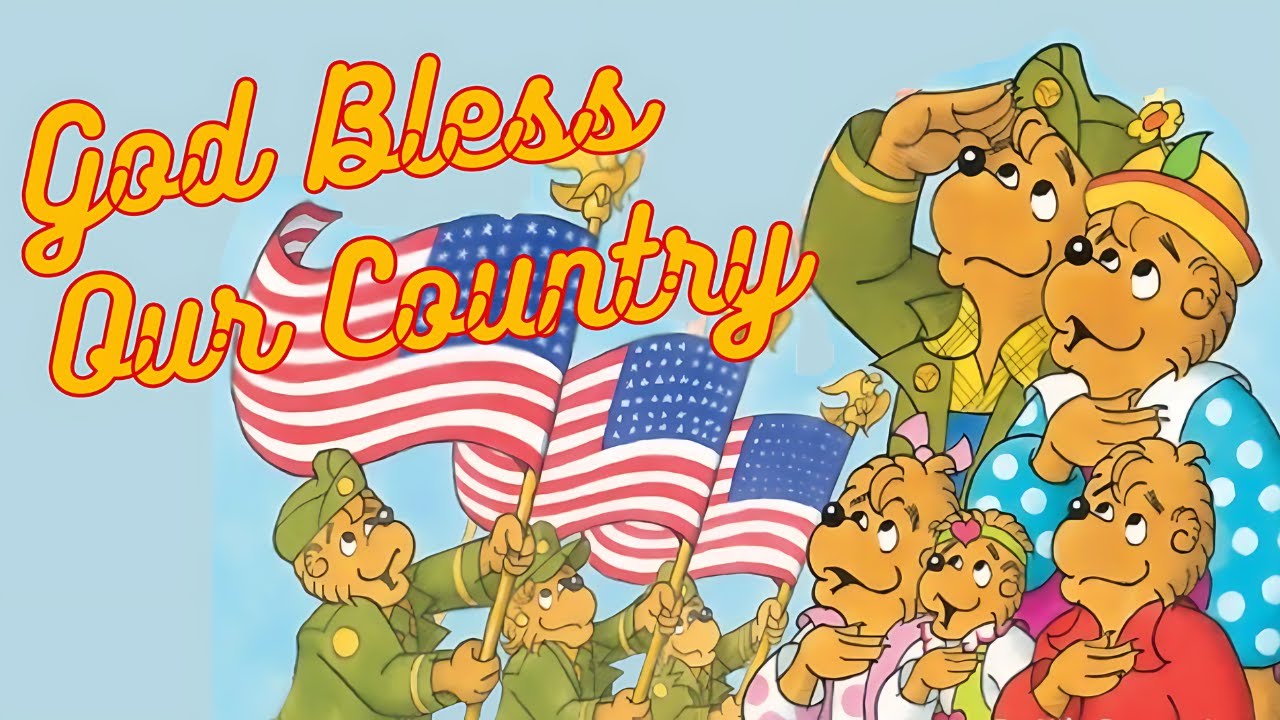God Bless Our Country - Berenstain Bears Summer Kids Books Read Aloud   Bedtime Stories for Kids