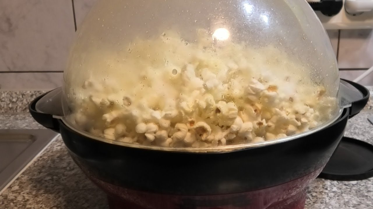 Popcorn selbst gemacht im Popcornmaker