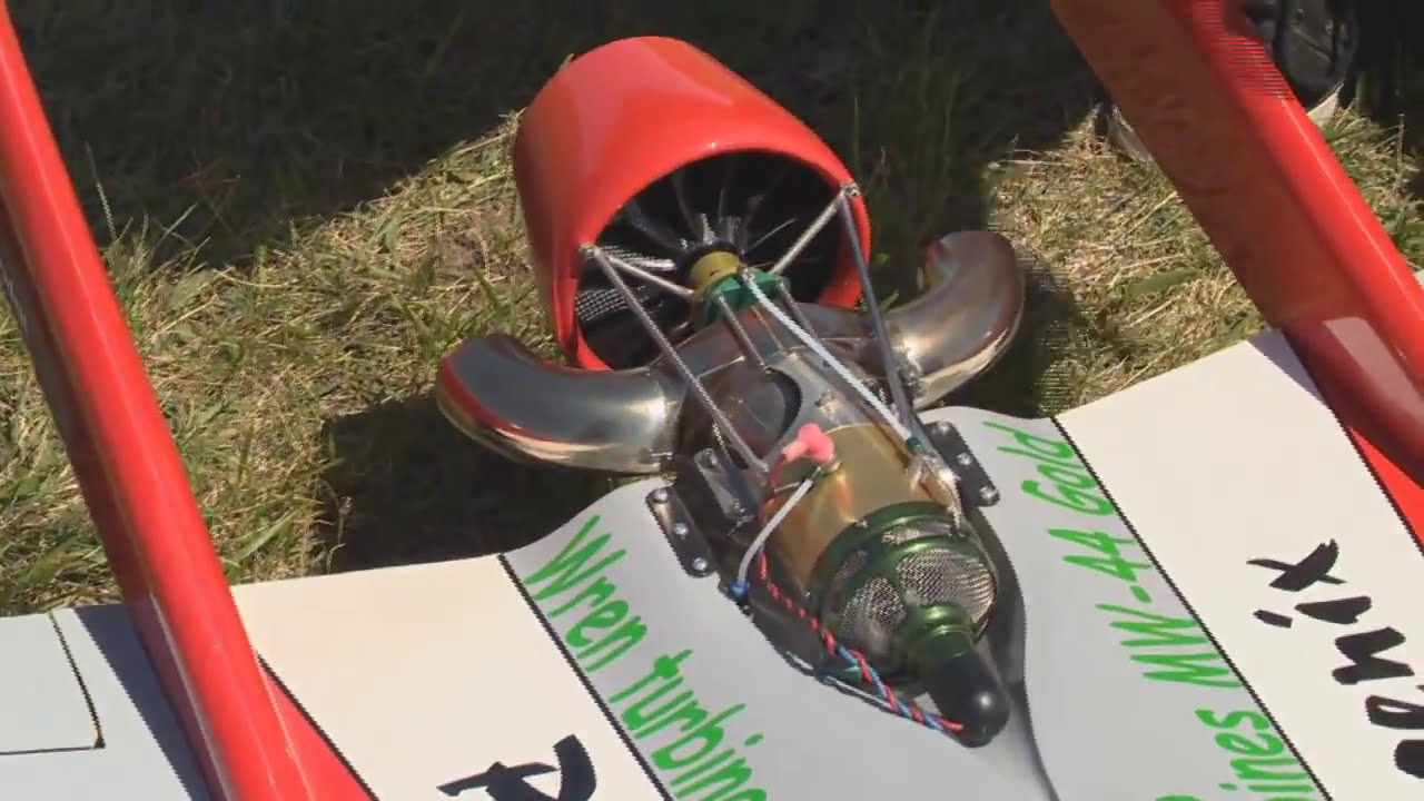 Turbofan Engine for RC Model Aircraft