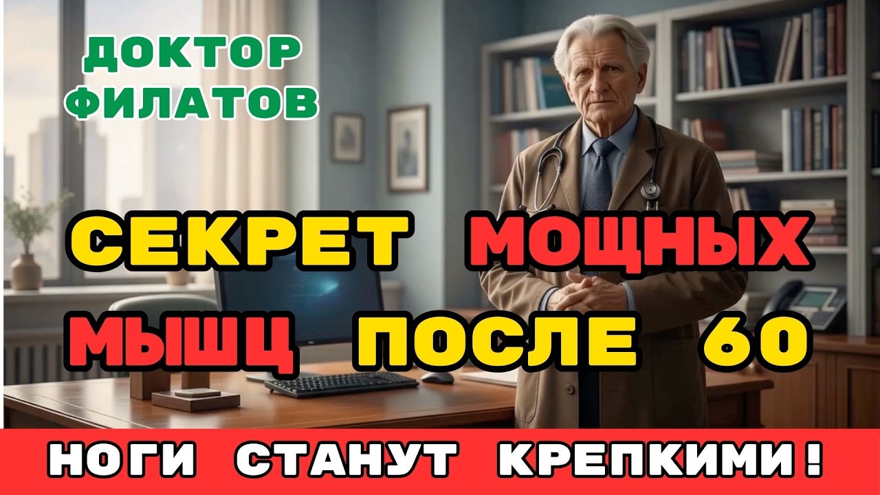 Забудьте о слабости в ногах! Мышцы станут как стальные! 4 продукта для силы ног после 60 лет