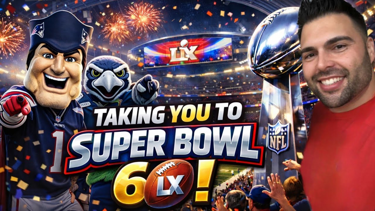 Come along to Super Bowl LX 60!!!