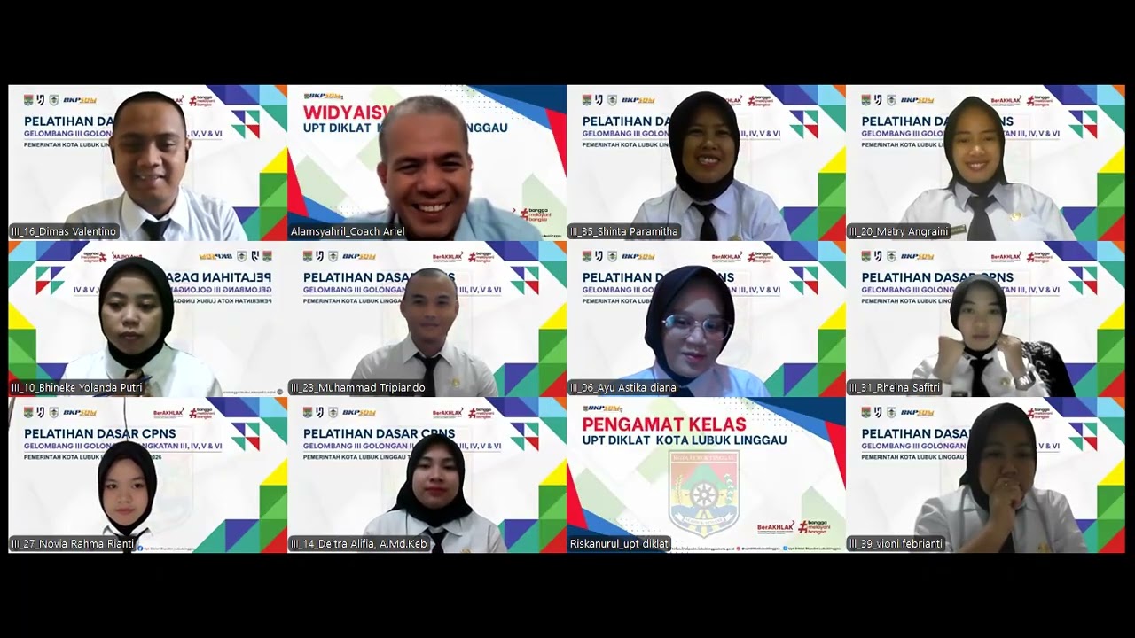 SYNCHRONOUS 1 AGENDA II LATSAR GOL II ANGK III 2026