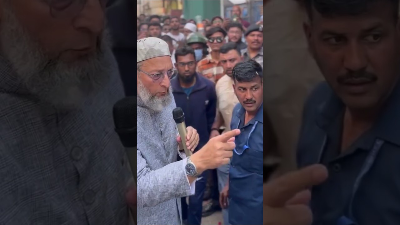 Owaisi se gussa hokar 😱|#asaduddinowaisi #owaisi #aimim #iqrahasan #ytshorts #shortsfeed