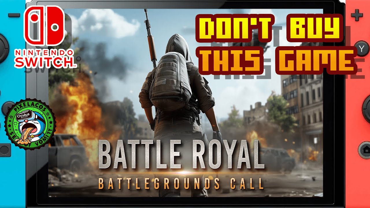 Battle Royal - Battlegrounds Call - (Nintendo Switch) - Framerate & Gameplay