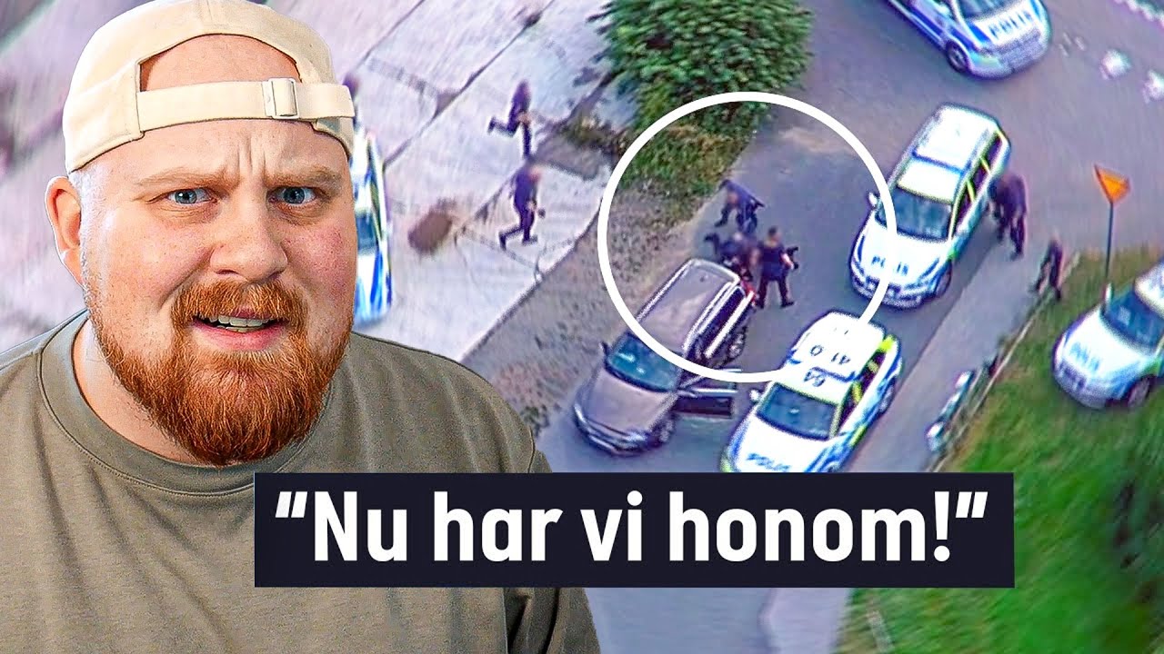 Reagerar p&aring; Farlig BILJAKT med Polisen! | F&aring;ngat p&aring; polisens kamera |