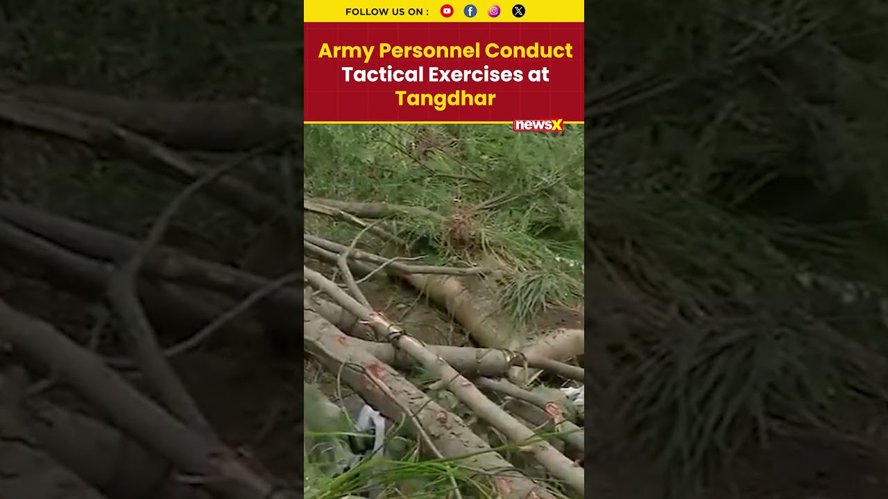 Indian Army Strengthens Border Security with Drills in Tangdhar Area #jammuandkashmir #jammunews