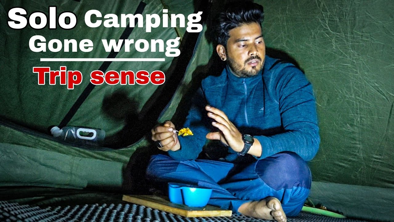 Winter Camping in dangerous forest | Again Solo Camping Gone wrong | leopard near at  my tent