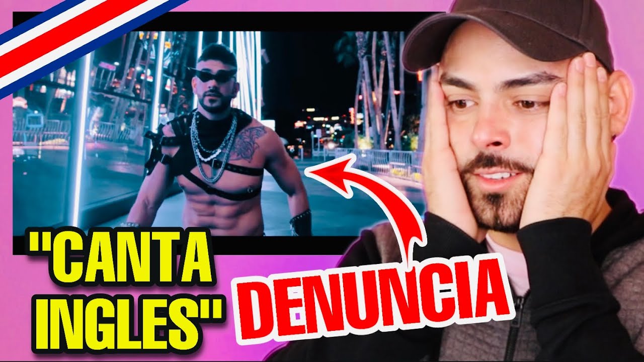 BRYAN GANOZA NUEVA CANCION cantando INGLES y SE ENOJA con los TICOS !