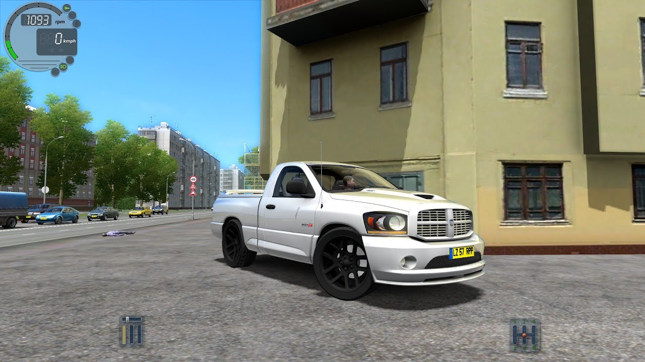 City Car Driving 1.4.1 Dodge RAM SRT 10 [G27]