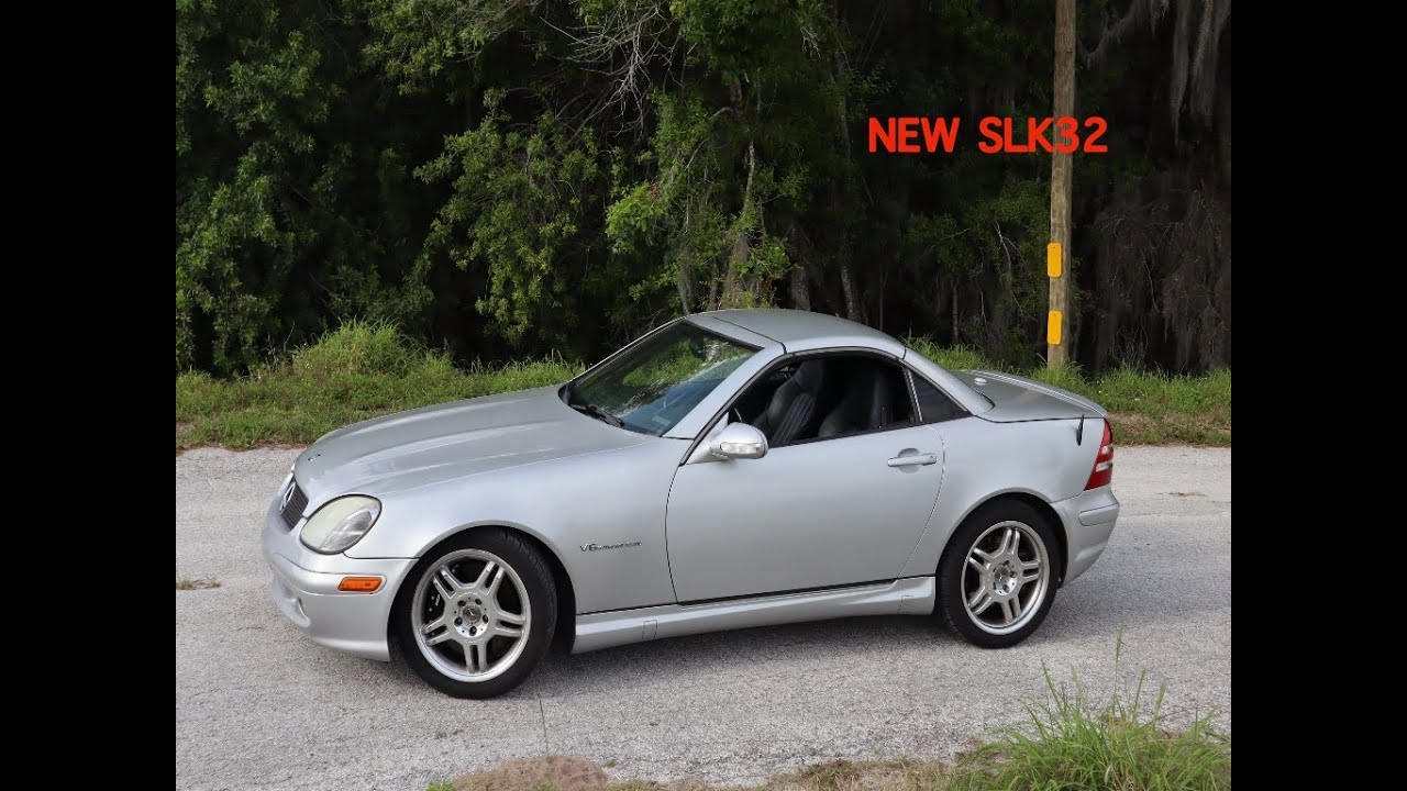 My new slk32 amg