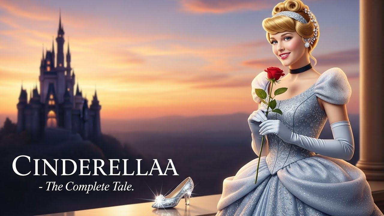 Cinderella Full Movie | Relaxing Sleep Stories for Kids & Princess Tales