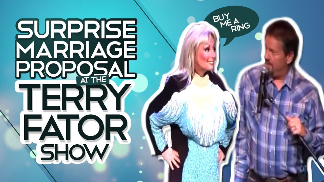 Marriage Proposal at the Terry Fator Show