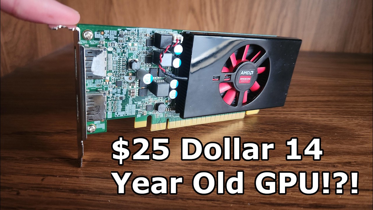 How Good is This Decade Old Budget GPU? (Ft. The R7 450 4GB)