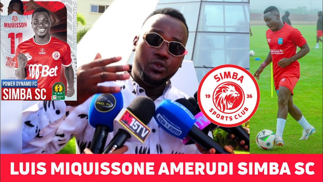 FRIJI BOVU ATHIBITISHA LUIS MIQUISSONE AMERUDI SIMBA SC 