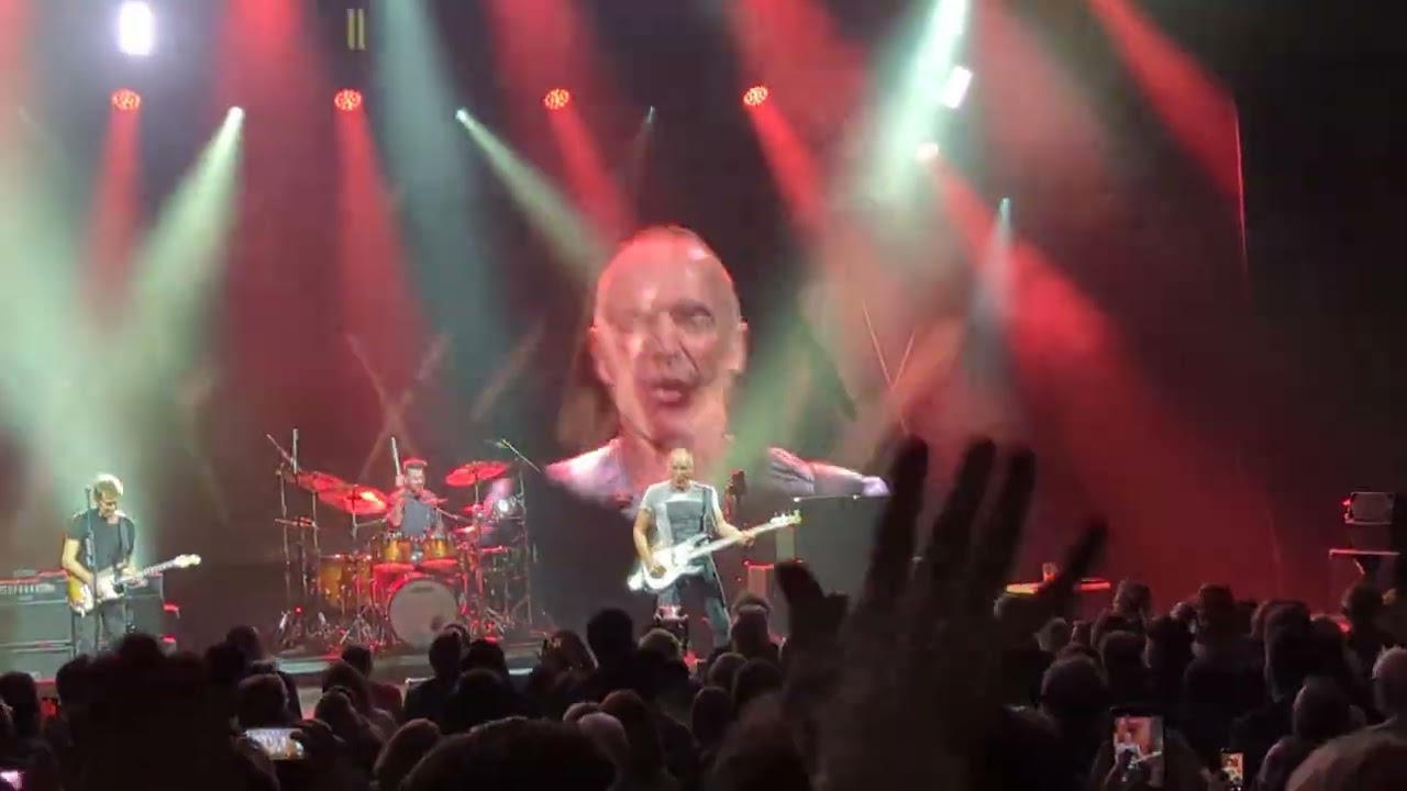 Sting - Shape of My Heart Walking on the Moon So Lonely & Desert Rose live Hammersmith Oct 28 2025
