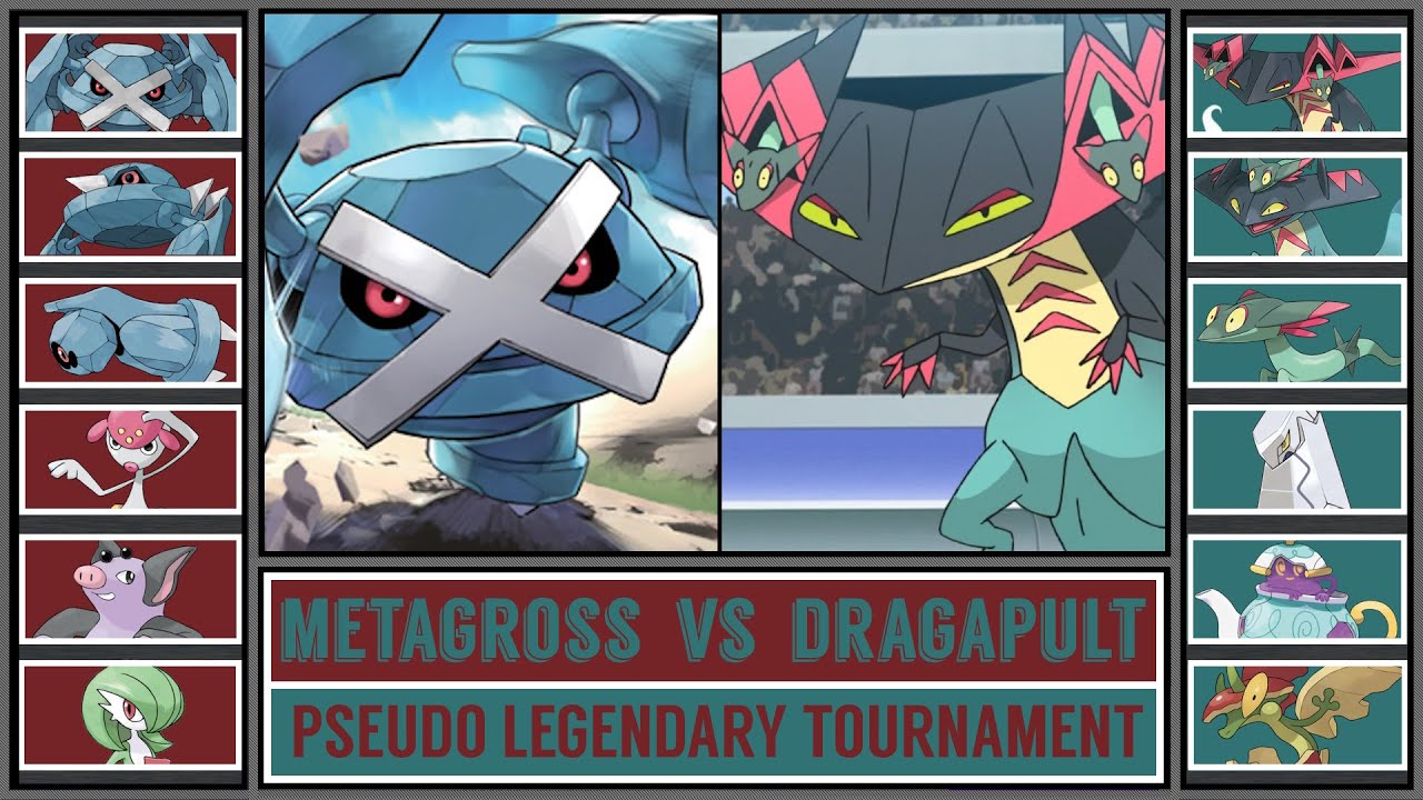 METAGROSS vs DRAGAPULT | Pseudo Legendary Pokémon Tournament  [Battle #6]