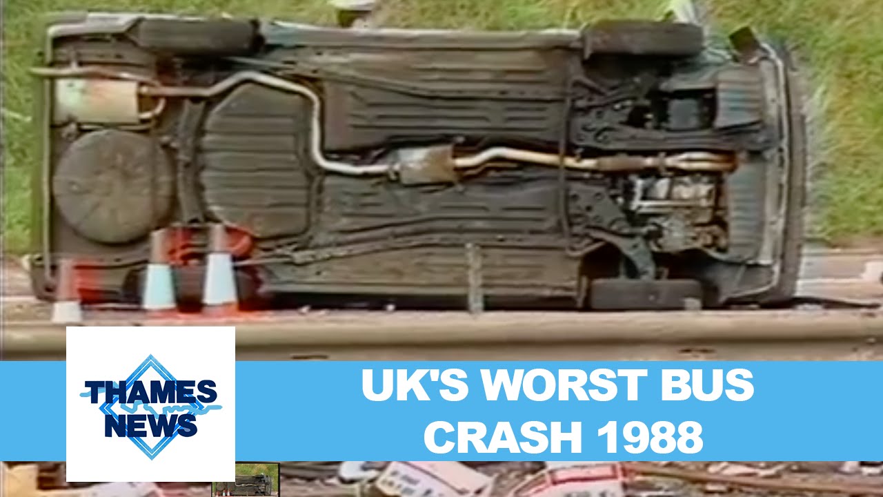 UK's Worst Bus Crash 1988 on M4 | Coroners Report | TN-88-026-021 |Thames News