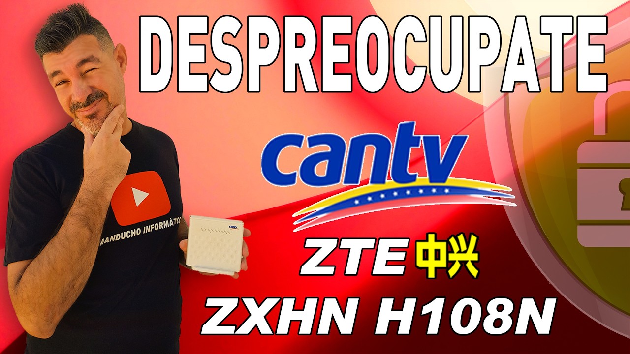 🟢 Cambia la Clave de Administrador de tu Router - ZTE H108N ✅