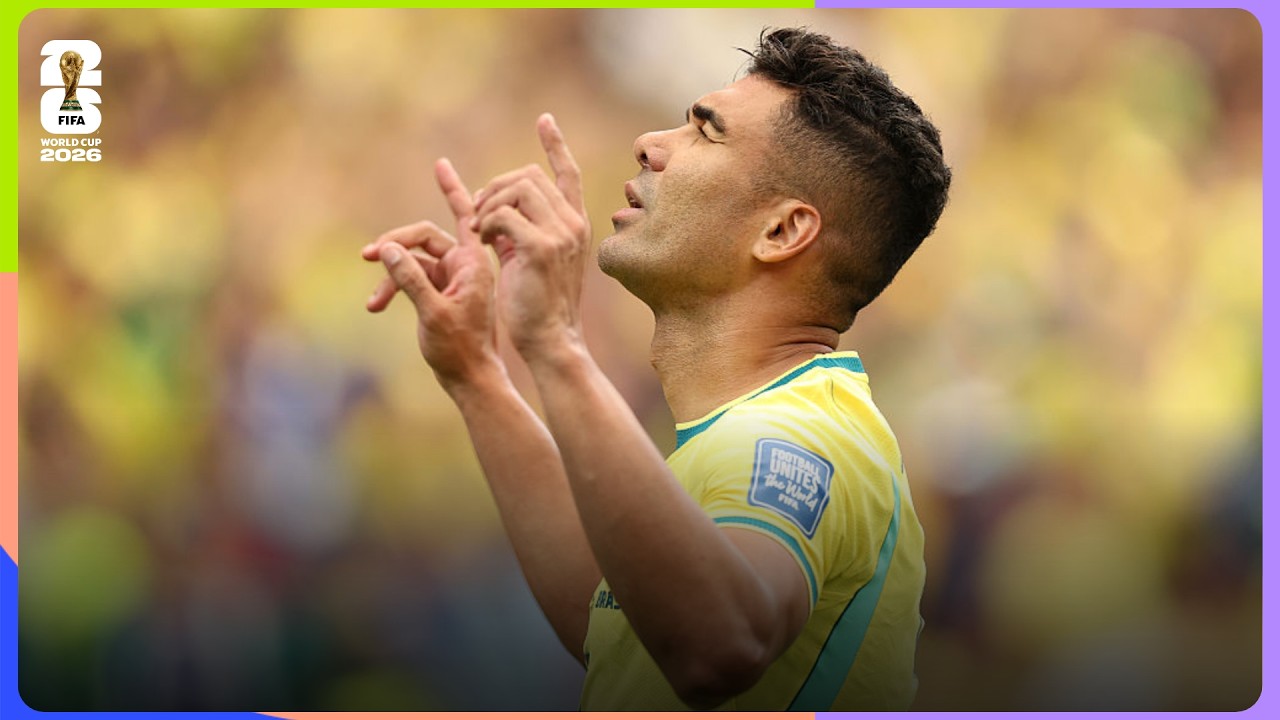 Casemiro Goal | Brazil 2-1 Japan | FIFA World Cup 2026&trade;