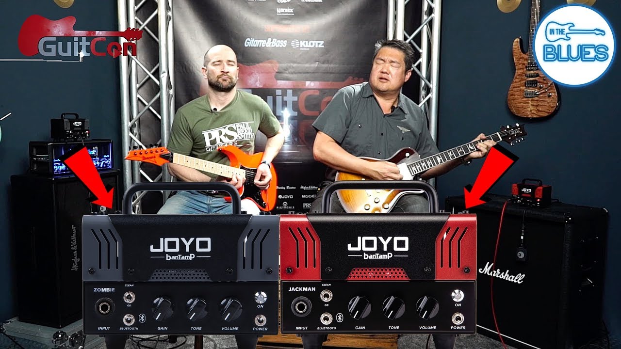 Joyo Jackman & Joyo Zombie Guitar BanTamp Amplifier Heads - GuitCon 2018